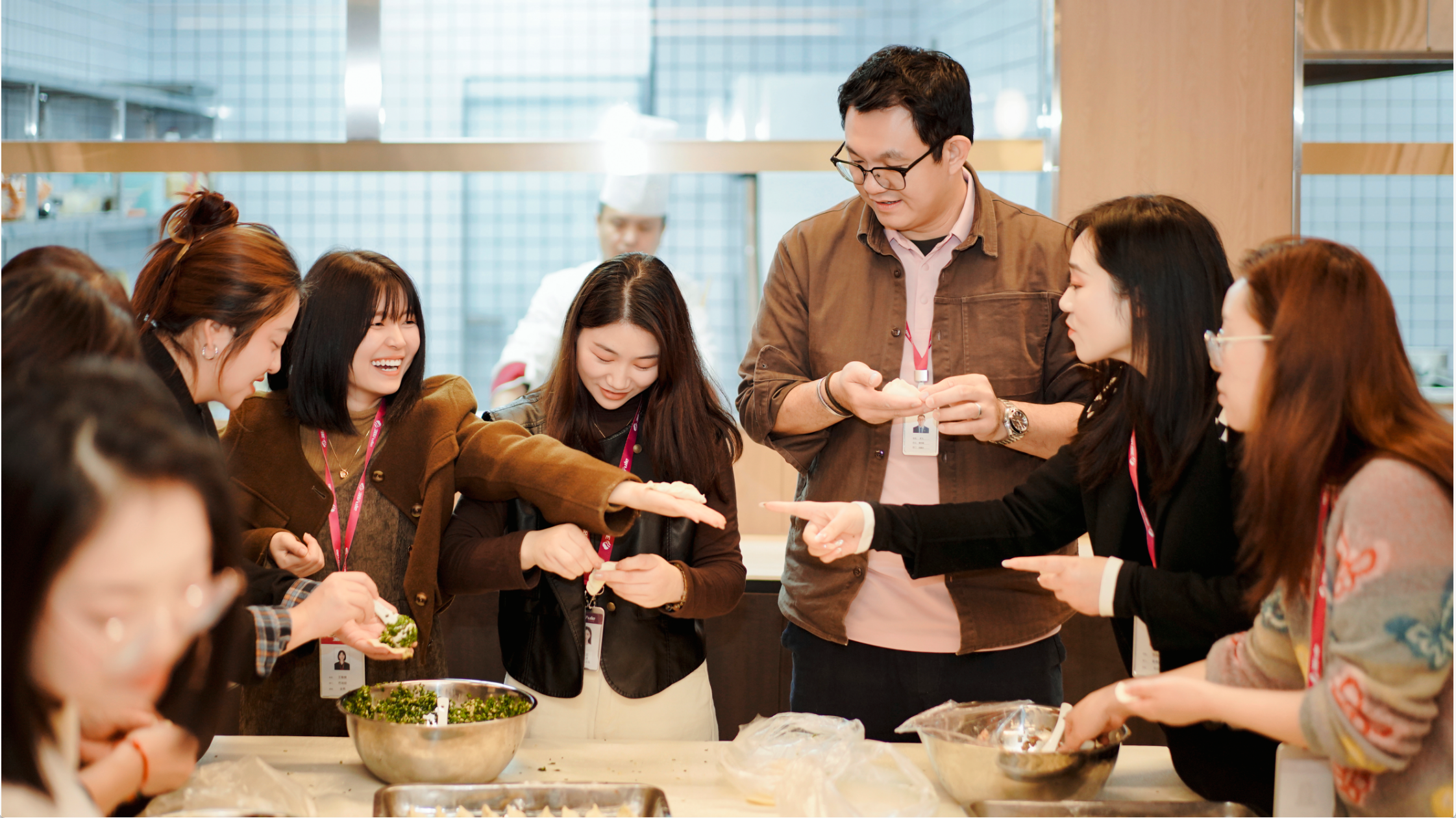 共迎冬始，歲月向暖！三八婦樂家人們奏響冬日暖心“餃”響曲～